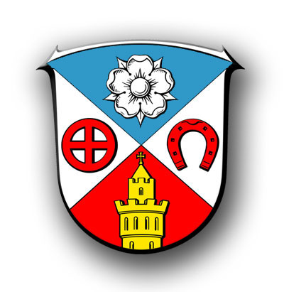 Wappen der Gesamtstadt Friedrichsdorf - 
Achtung: Das Wappen ist recht...