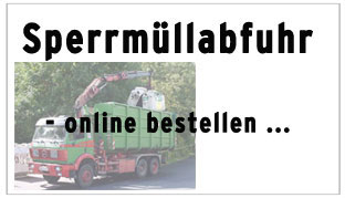 Sperrmüllabfuhr online bestellen hier 