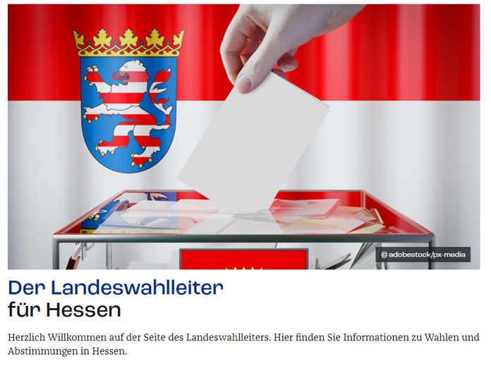 Der Landeswahlleiter in Hessen